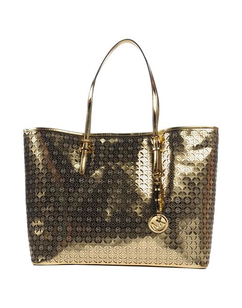 michael kors purse gold|michael kors gold shoulder bag.